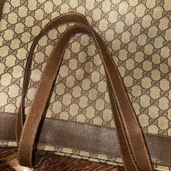 BUNDLE: Gucci GG Supreme coated canvas Vintage tote and wallet - Picture 9 of 15